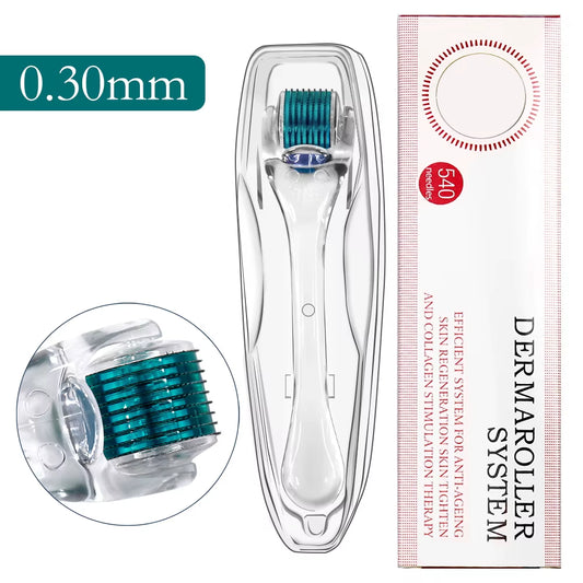 Professional Beauty Derma Roller Micro Face Roll Hair Growth for Skin Facial Hair Beard Scalp Micro Needle Face Roller Skin Care